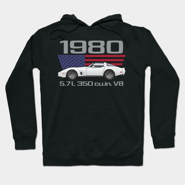 White 1980 Hoodie by JRCustoms44